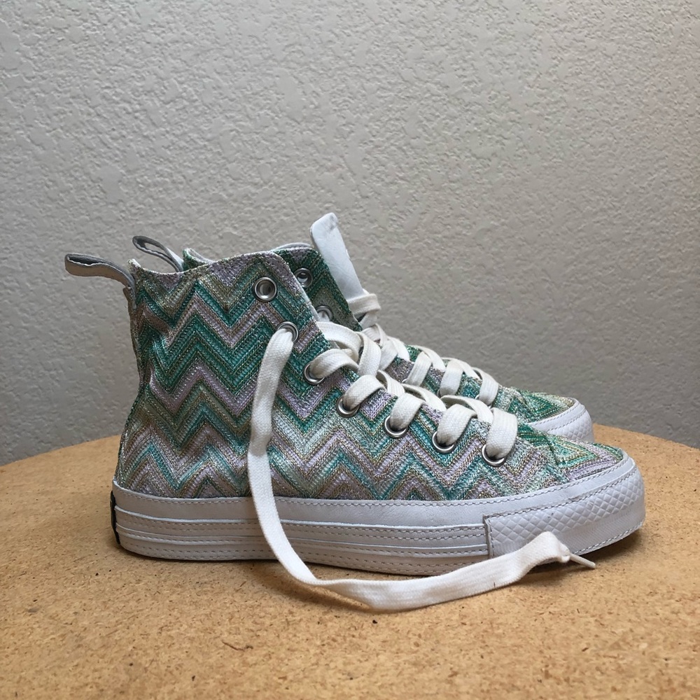 Converse x Missoni high top - new - never used